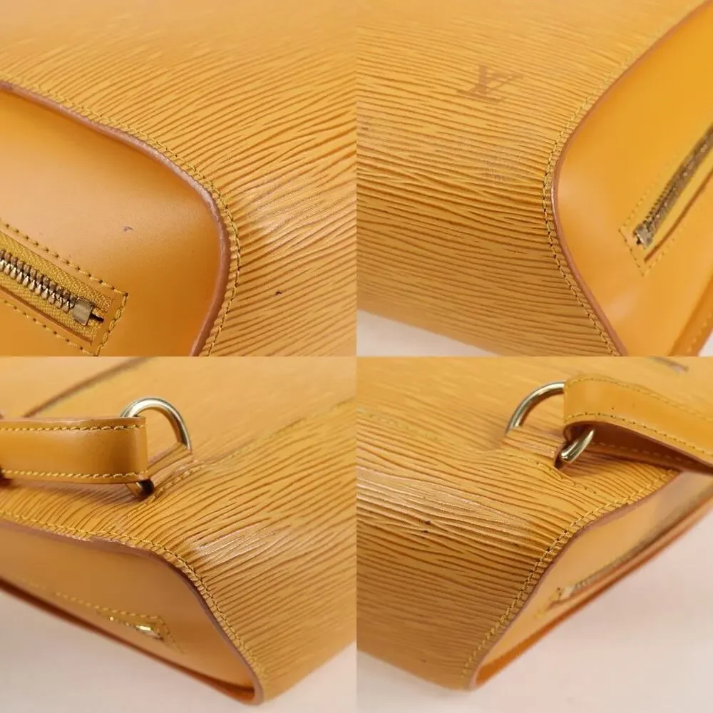 Louis Vuitton Epi Mabillon Backpack Yellow